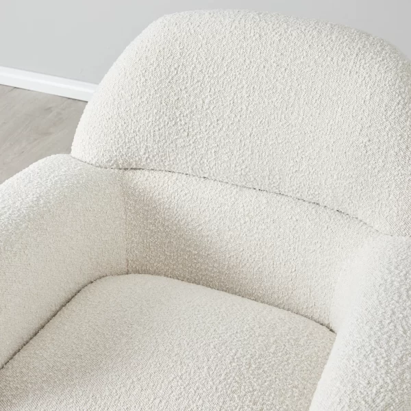 Alfie Cream Boucle Chair