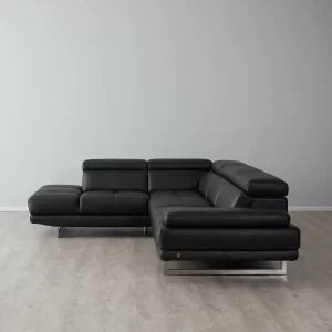 Aster-Black-Modular-Left-Chaise-Lounge