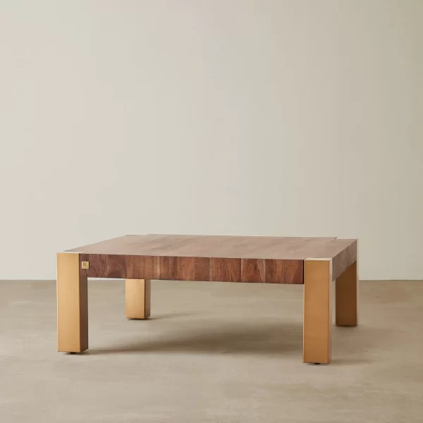 Benedict Light Brown Wooden Coffee Table