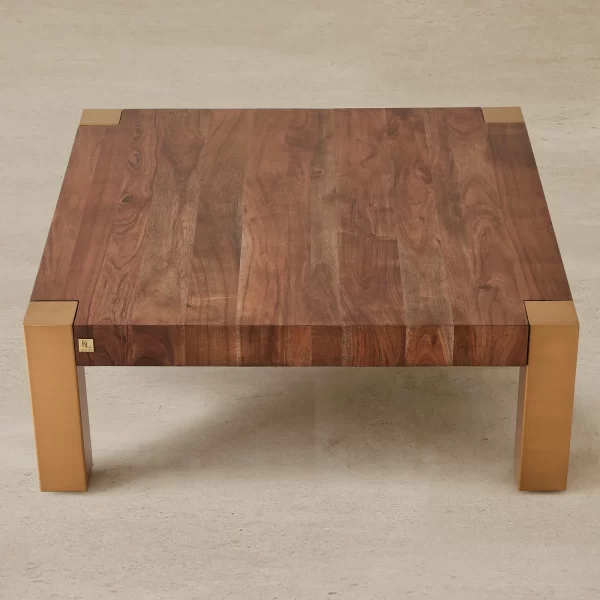 Benedict Light Brown Wooden Coffee Table