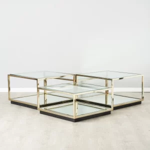 Cameron Champagne Gold Coffee Table