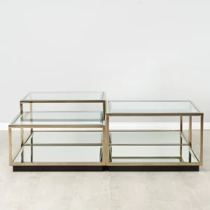 Cameron Champagne Gold Coffee Table