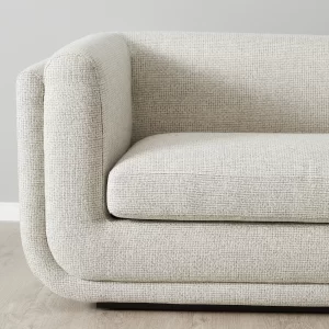 Clementine Dove-Grey-Woven 2-Seater Sofa