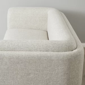 Clementine Dove-Grey-Woven 2-Seater Sofa