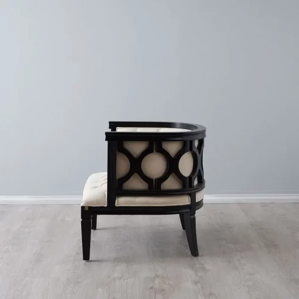 Coco Cream Linen Chair