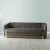 Crown Mushroom Velvet 3-Seater Sofa