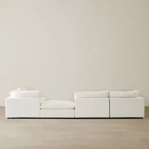 Elora Daisy White Modular Sofa