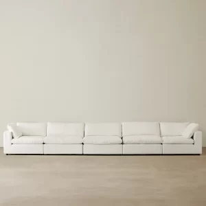 Elora Daisy White Modular Sofa