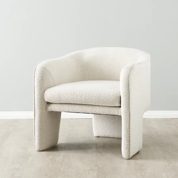 Esther Cream Boucle Armchair