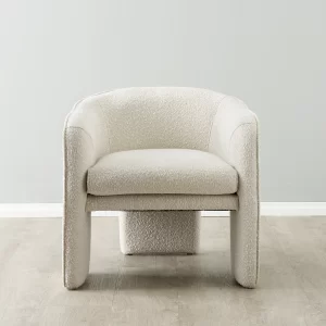 Esther Cream Boucle Armchair