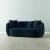 Everett Midnight Navy Velvet 2 Seater Sofa