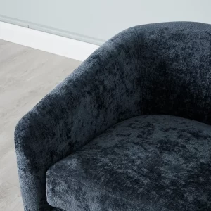 Finn Navy Velvet Occasional Chair