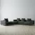 Jordan Charcoal Velvet Corner Sofa