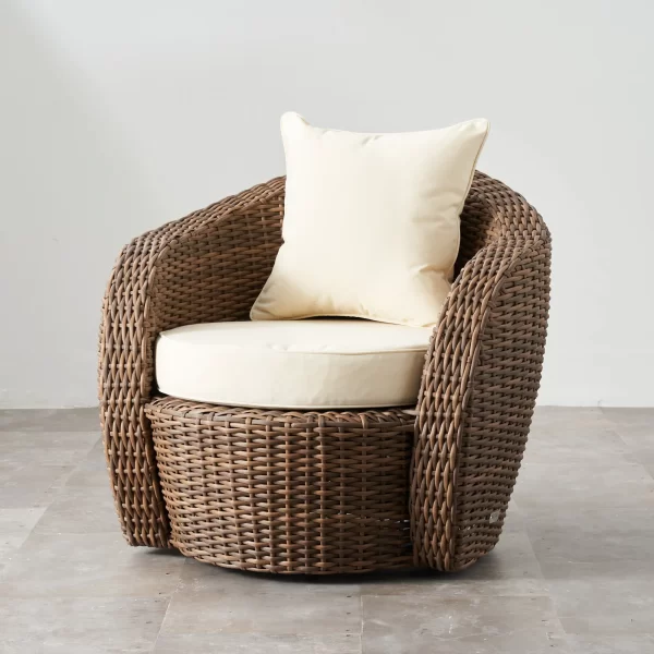 Juno Natural Brown Wicker Chair1