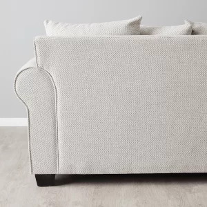 Laurie Ash Grey Fabric 2-Seater Sofa3