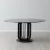 Lillian Black Marble Dining Table