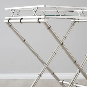 Louis Decorative Stainless Steel Table