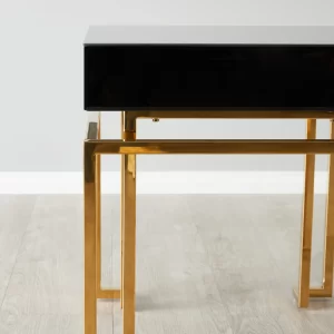 Luella Black Side Table