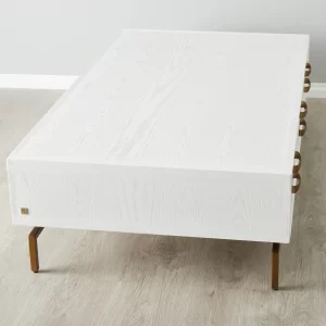 Mackenzie White Wooden Coffee Table1