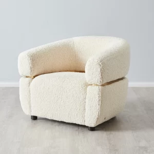 Malta Cream Boucle Occasional Chair