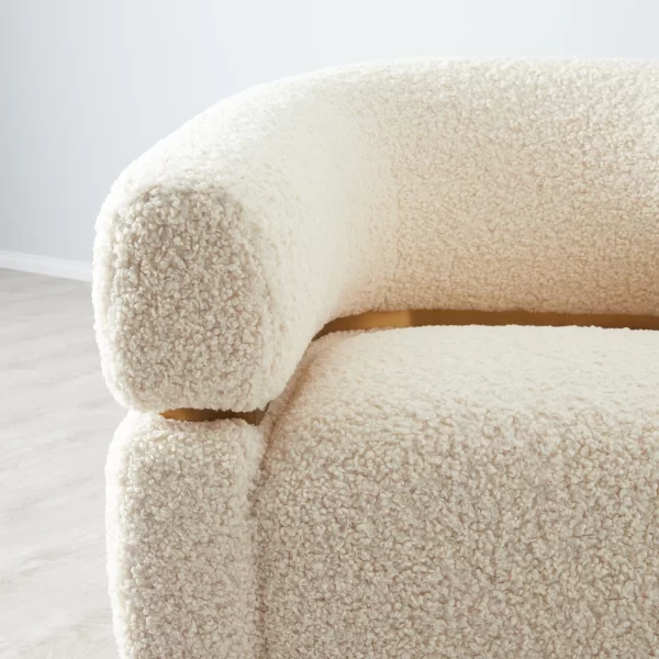 Malta Cream Boucle Occasional Chair