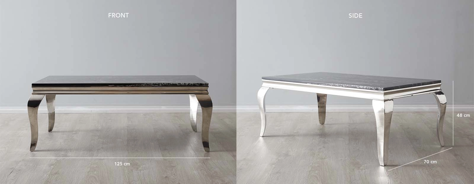 Marble Black Coffee Table