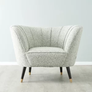 Neville Terrazzo Grey Boucle Occasional Chair2