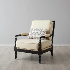 Oasis Cream Linen Chair