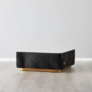 Sambo Snow White Marble Coffee Table-High