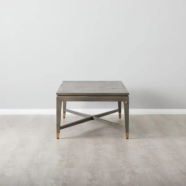 Tanya Taupe Wooden Coffee Table