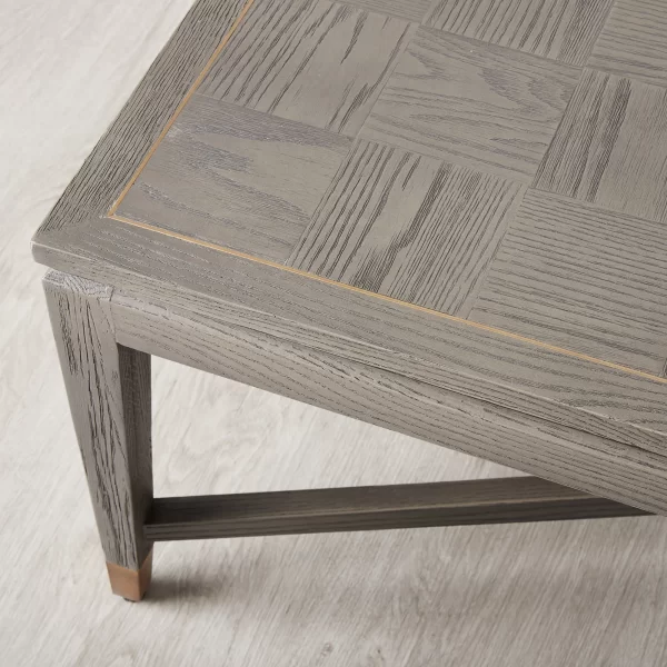 Tanya Taupe Wooden Coffee Table