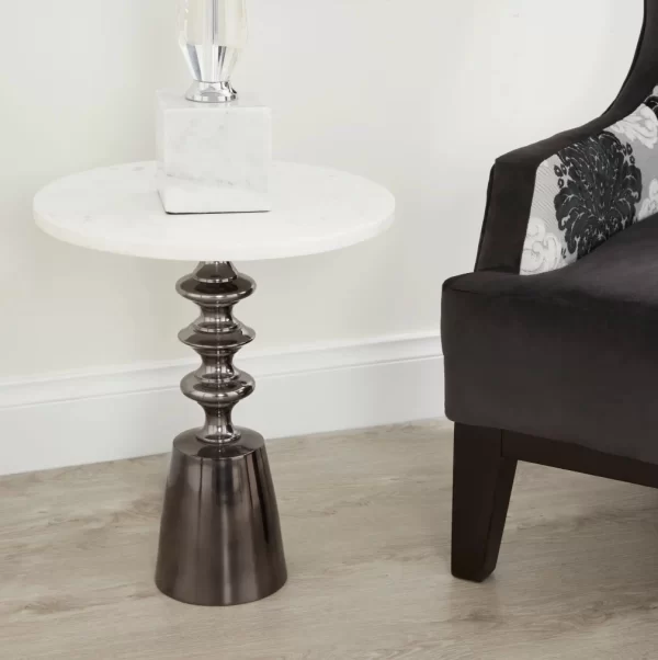 Tatum Marble Side Table