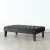 Vogue Charcoal Velvet Ottoman