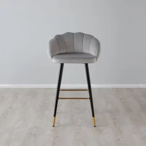 Amber Bar Stool - Grey1