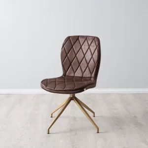 Aubrey Rustic Brown Swivel Chair3