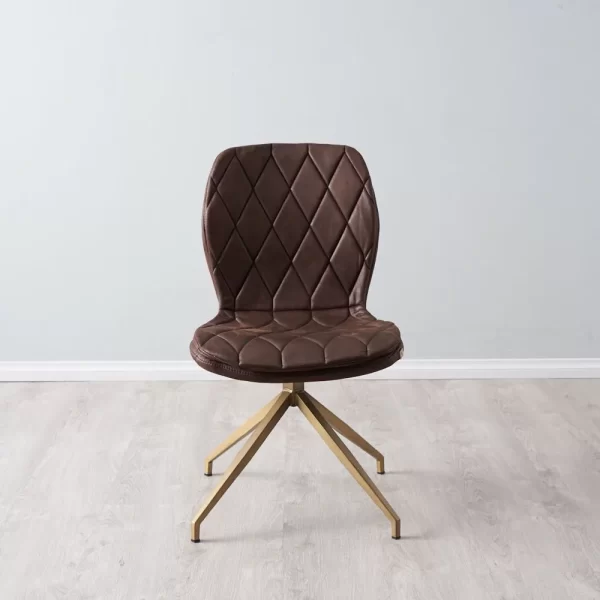 Aubrey Rustic Brown Swivel Chair3