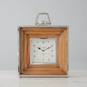 Cartier Wooden Table Clock