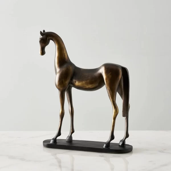 Dark Horse Resin Sculpture