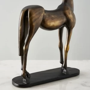 Dark Horse Resin Sculpture