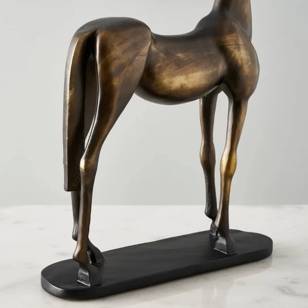 Dark Horse Resin Sculpture