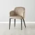 Dione Beige Velvet Dining Chair