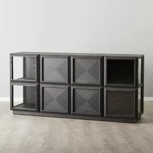 Esme II Black Wooden Sideboard1