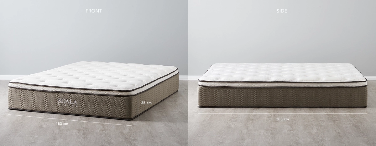 Euro Quilted-top King Mattress