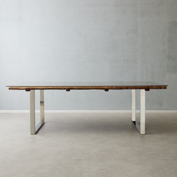 Forest Recycled Railway Wood Dining Table1