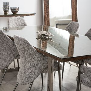 Forest Recycled Railway Wood Dining Table1