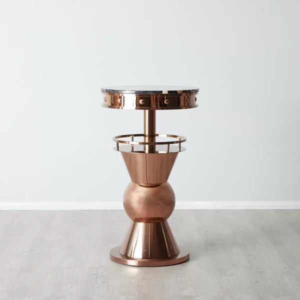 Freda Rose Gold Bar Table1