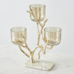 Gold Branch Candle Holder2