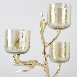 Gold Branch Candle Holder2