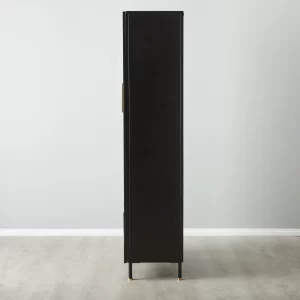 Hannah Black Metal Display Cabinet2