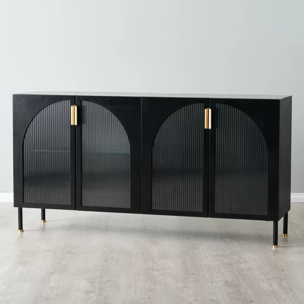 Hannah Black Metal Sideboard